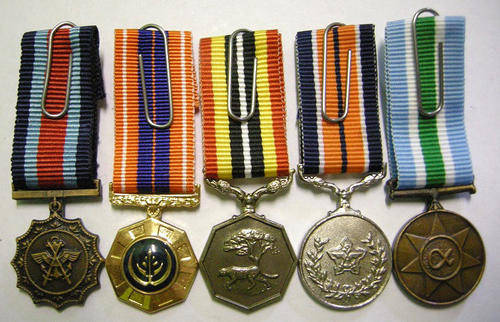Miniature Medal Set of Five