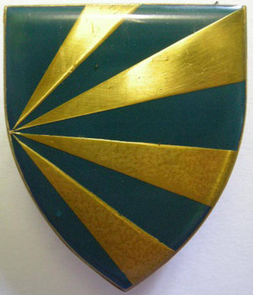 Pretoria East Commando Shoulder Flash Pins Intact Dinnes 4861 But Opposite Side