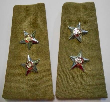 Lieutenant Rank Insignia Pair