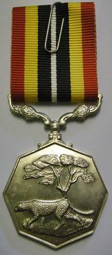 Full Size Southern Africa Medal Uniface Susp Short Grass Crisp Detail Matte Nr @ Back In Box
