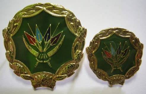 SANDF 5 Year Voluntary Service Badges Full Size & Mess Dress