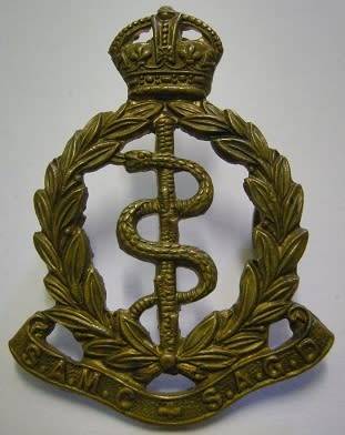 SA Medical Corps Cap Badge Owen 1575