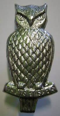 Military Intelligence Chromed Cap Badge