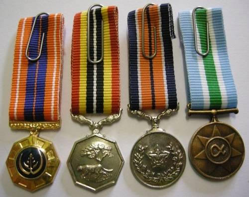 Miniature Medal Set of Four