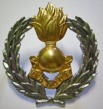 SA Engineers Corps Bi-Metal Cap Badge Loop Type Dinnes 348