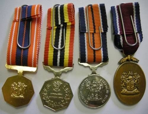 Miniature Medal Set of Four