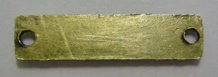 Miniature Coat of Arms Bar In Silver & Gilded