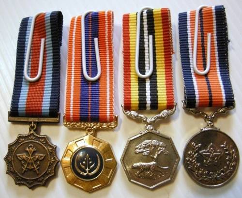 Miniature Medal Set of Four
