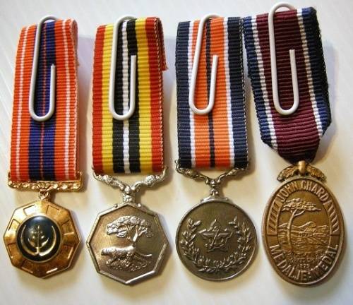 Miniature Medal Set of Four