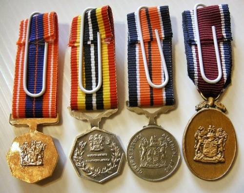 Miniature Medal Set of Four