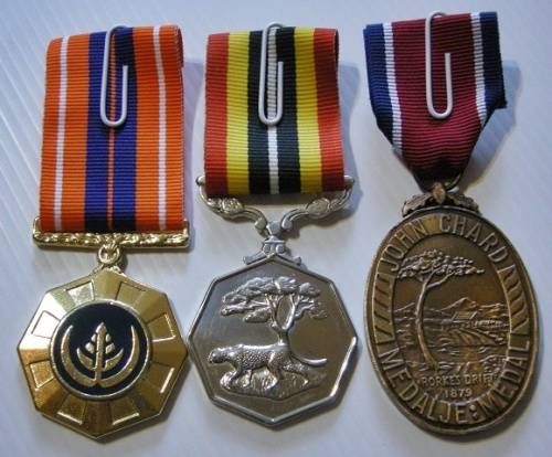 Full Size Medal Set of Three