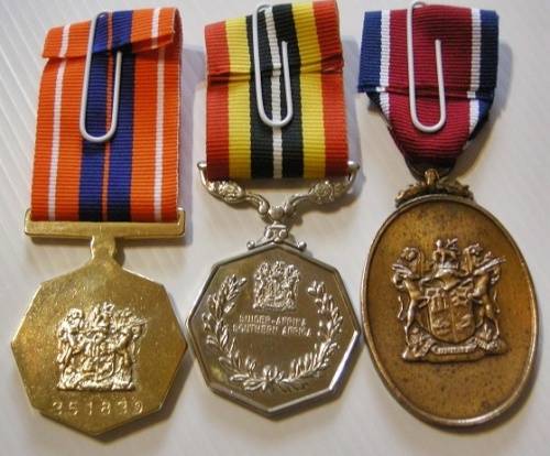 Full Size Medal Set of Three