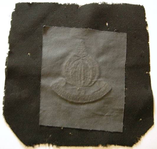 Finances Services Corps Blazer Pocket Embroidered 190mm x 199mm Note Moth Damage