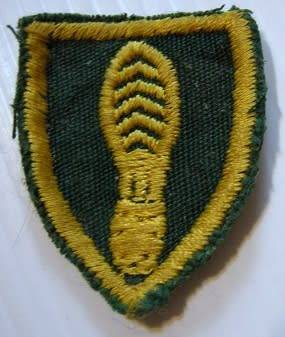SADF Equestrian Centre Tracker Class 3 Cloth Proficiency Badge Embroidered on Material
