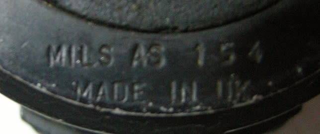 Military Compass M73 Mils AS 154 Made in UK No Fluid Inside with Leather Pouch
