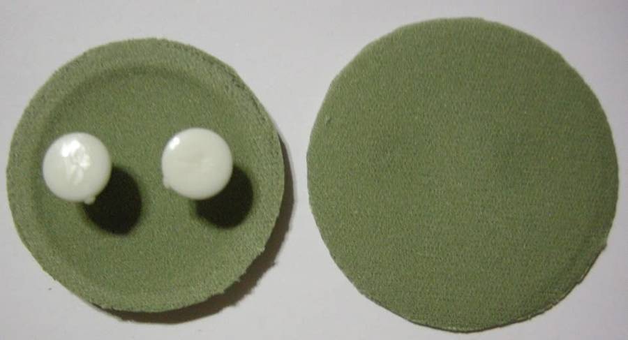 SANDF Combat Dress Rubberised Chest Badge for Reserve Voluntary Service
