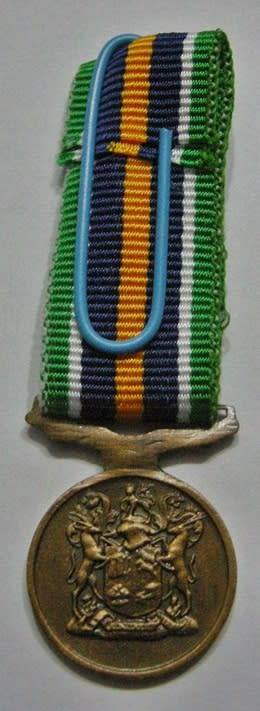 Miniature De Wet Medal Thin Type