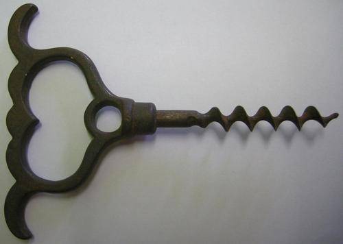 Antique Corkscrew 83mm x 115mm