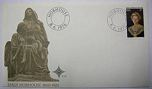 FDC Emily Hobhouse 1860 - 1926 Hobhouse 8.6.1976 Cover 2.16