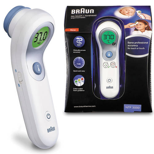 Braun Thermometer No Touch Forehead