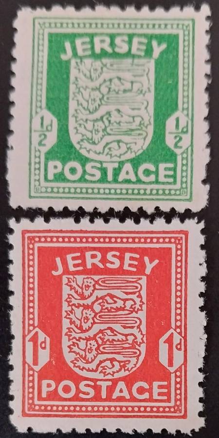 1941 German Occupation of Jerset full set MLH