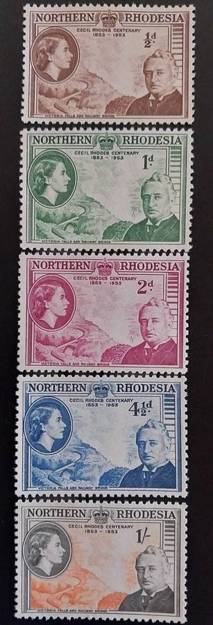 1949 - 53 Northern Rhodesia both full sets MLH
