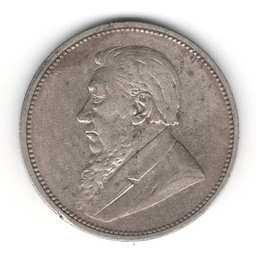 1892 ZAR 2 SHILLINGS - Only 55206 minted!!!