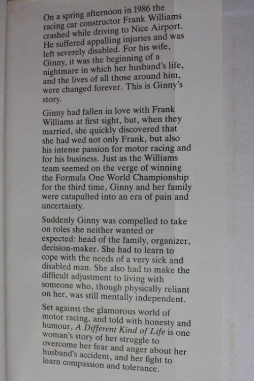 A Different Kind of Life by Virginia Williams with Pamela Cockerill