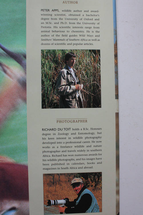 Creatures of Habit, Understanding African Animal Behaviour by Peter Apps