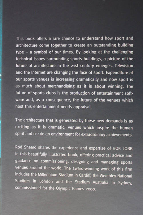 Sports Architecture by Rod Sheard