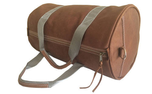 Latest Design - 100% Genuine Leather High Quality Handcrafted,Lugguge, Travel, Gym Bag - Unisex