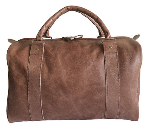 100% Genuine Leather High Quality Handcrafted Duffel, Luggage, Travel, Gym Bag - Unisex