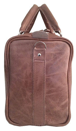 100% Genuine Leather High Quality Handcrafted Duffel, Luggage, Travel, Gym Bag - Unisex