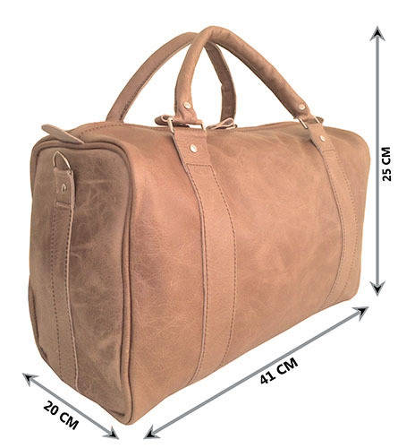 100% Genuine Leather High Quality Handcrafted Duffel, Luggage, Weekender, Travel, Gym Bag - Unisex