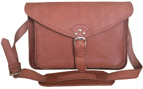 14" Genuine Leather Handmade Messenger, Handbag, Laptop, Computer, Mac Book, Apple iPad /Tablet