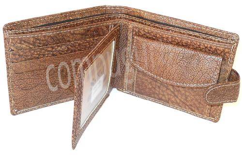 Men Leather Wallet  Credit Card slots,Notes & Coins Compartments !!!