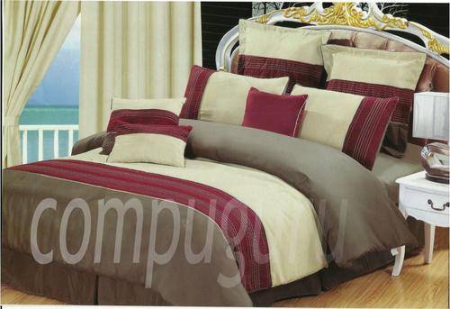 High Quality Luxury Comforter 13 Piece Set - 2 Colours available. Winner Choose first