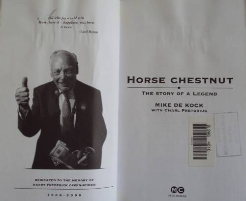 Horse Chestnut- The Story of a Legend