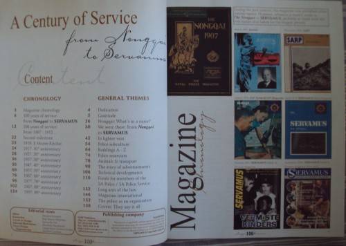 Servamus - 100 Years 1907 - 2007: A Century of Service