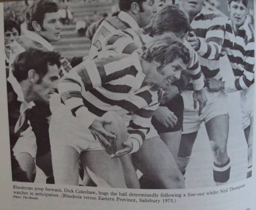 Rhodesia Rugby : A History of the National Side 1898 - 1979 - Jonty Winch