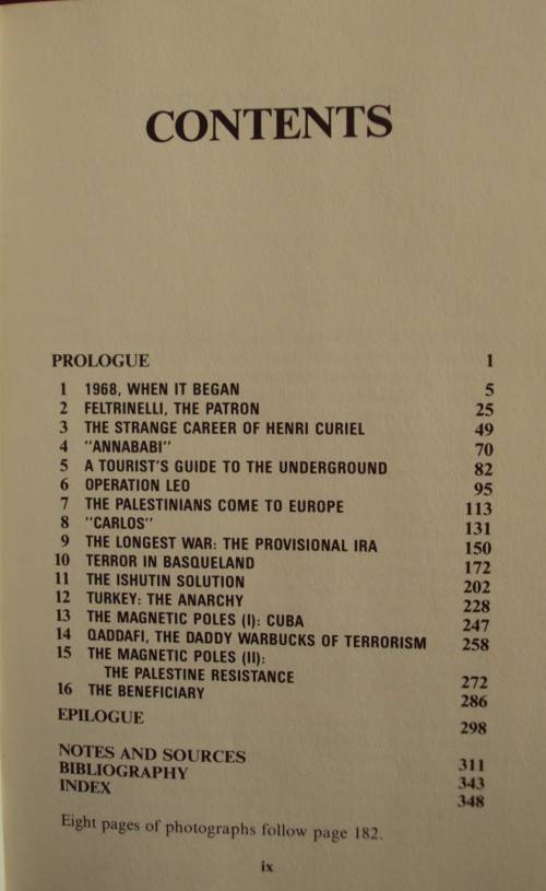The Terror Network The Secret War of International Terrorism Claire Stirling