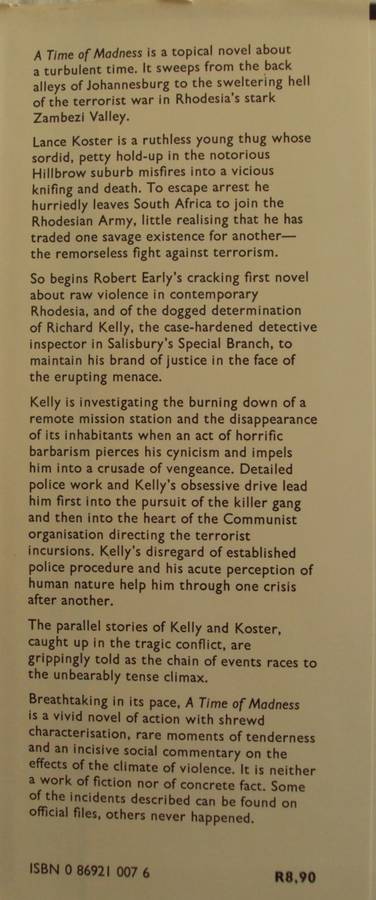A Time of Madness - Robert Early