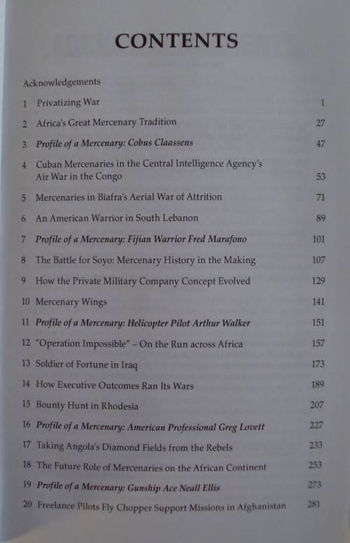 Mercenaries Putting the World to Rights with Hired Guns - Al J Venter