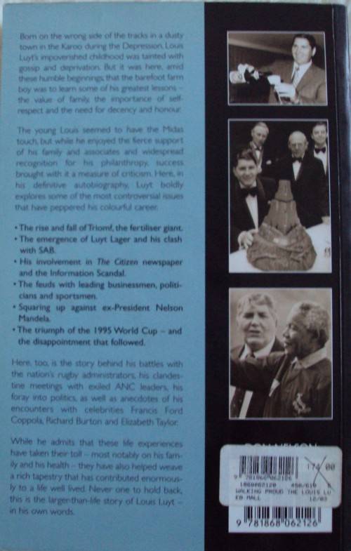 Walking Proud The Louis Luyt Autobiography