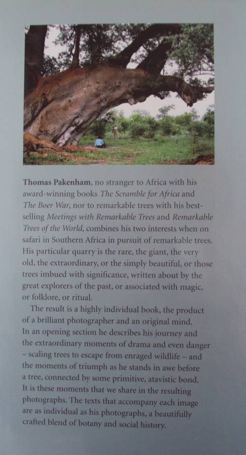 In Search of Remarkable Tress On Safari in Southern Africa Thomas Packenham