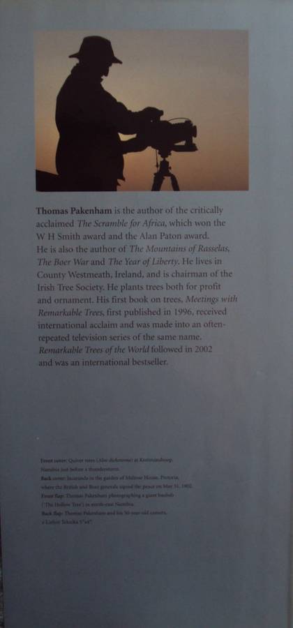 In Search of Remarkable Tress On Safari in Southern Africa Thomas Packenham