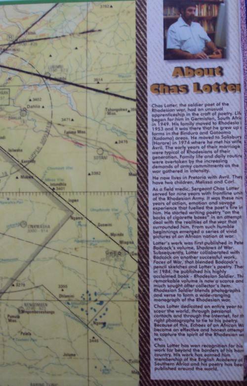 Echoes of an African War Chas Lotter