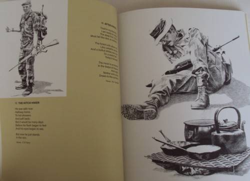 A War Artists Diary  Peter Badcock - Signed copy