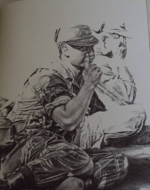 A War Artists Diary  Peter Badcock - Signed copy