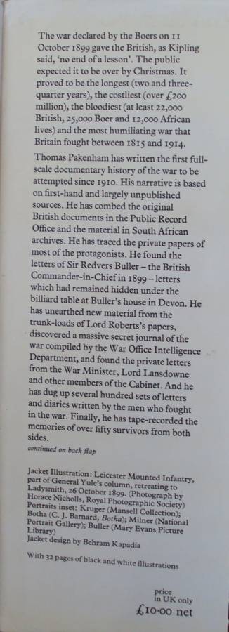 The Boer War Thomas Pakenham
